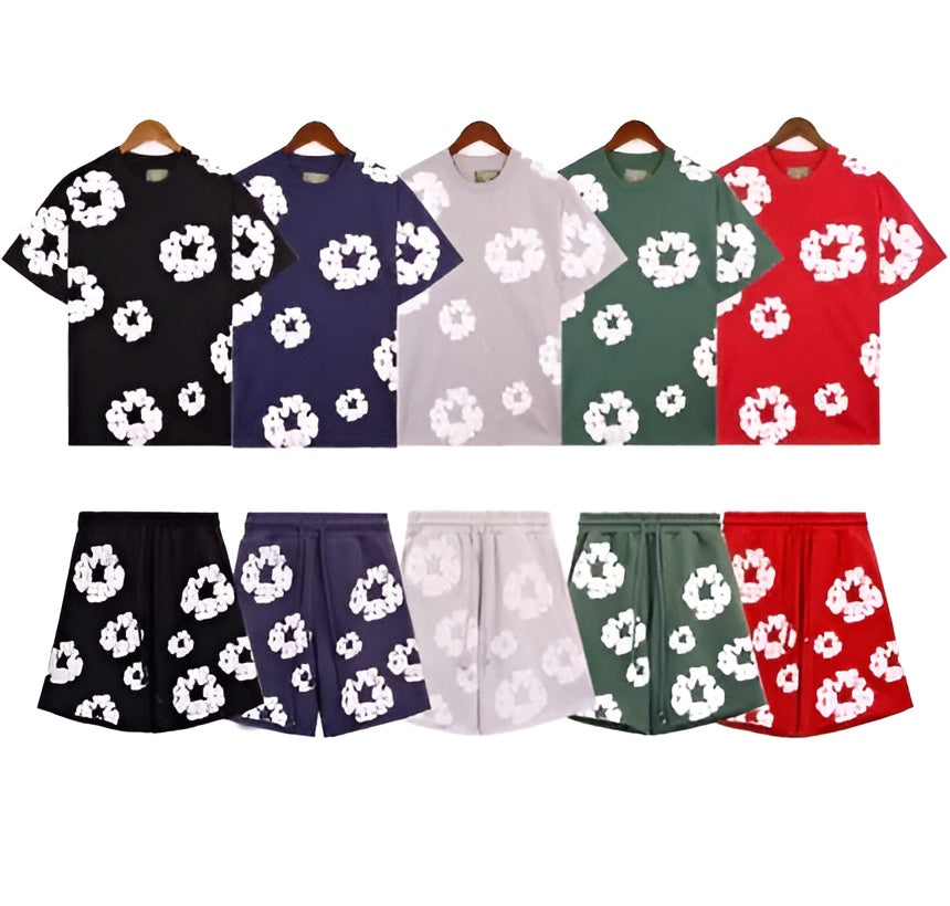 Flower Tear Short Collectie – 5 kleuren